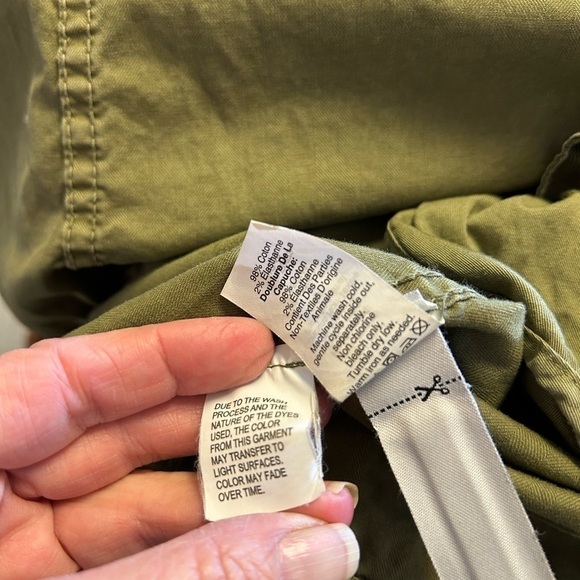 Madewell Madewell Fishtail Anorak hooded jacket in army green - Picture 7 of 10